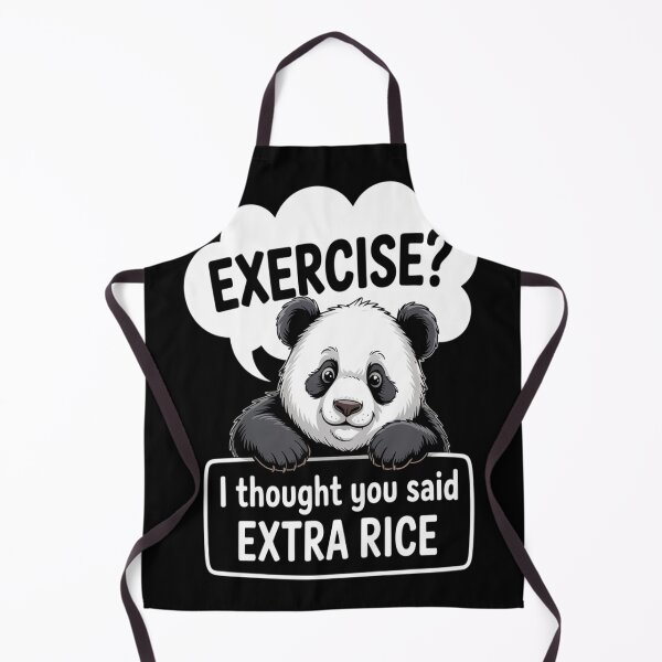 Item preview, Exercis Thought You Said Extra Rice Panda designed and sold by CottonCandyPrin.