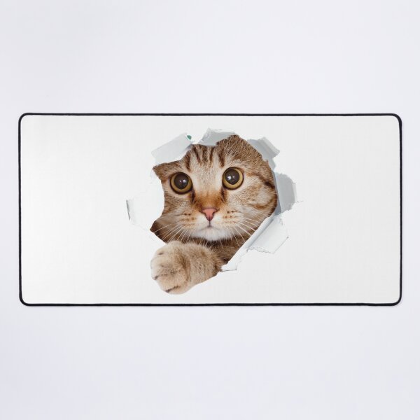 Item preview, Cat peeking through designed and sold by Desikhanna123.