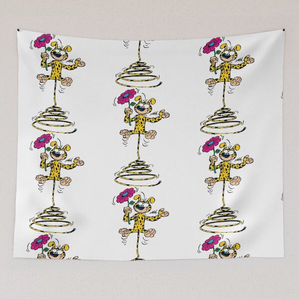 Item preview, Marsupilami Spring With Flower   Orange Design designed and sold by madebysana.