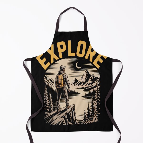 Item preview, Explore - Hiking Bigfoot Nighttime designed and sold by CottonCandyPrin.