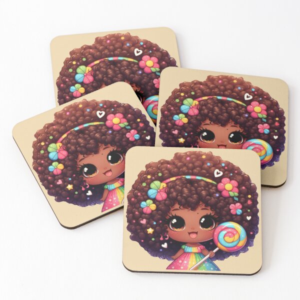 Artikelvorschau, Afro Frisur Mädchen entworfen und verkauft von Myra365Art.