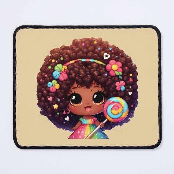 Item preview, Afro Hairstyle Girl designed and sold by Myra365Art.