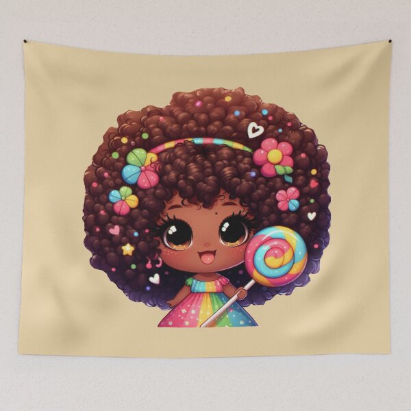 Artikelvorschau, Afro Frisur Mädchen entworfen und verkauft von Myra365Art.