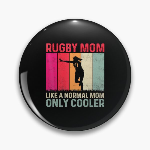 Artikelvorschau, Rugby-Mama – nur cooler, lustiger Vintage-Stil entworfen und verkauft von GabrieSketcham.