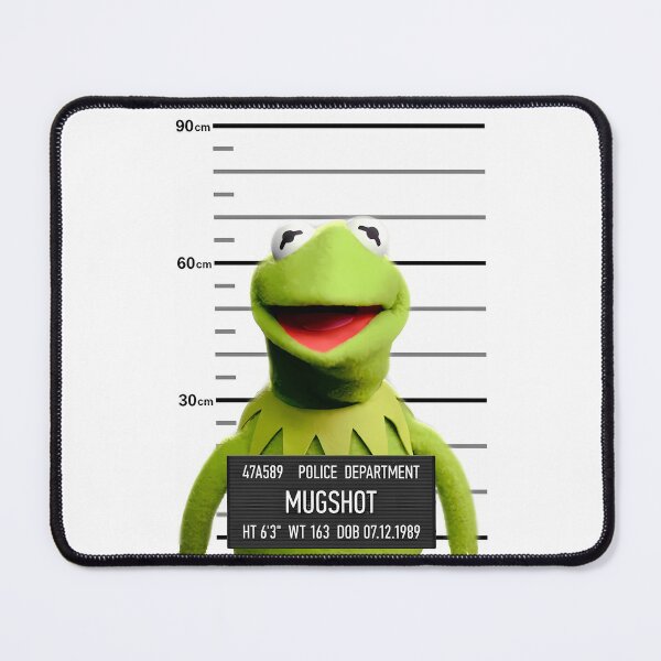 Item preview, Kermit Mugshot designed and sold by madebysana.