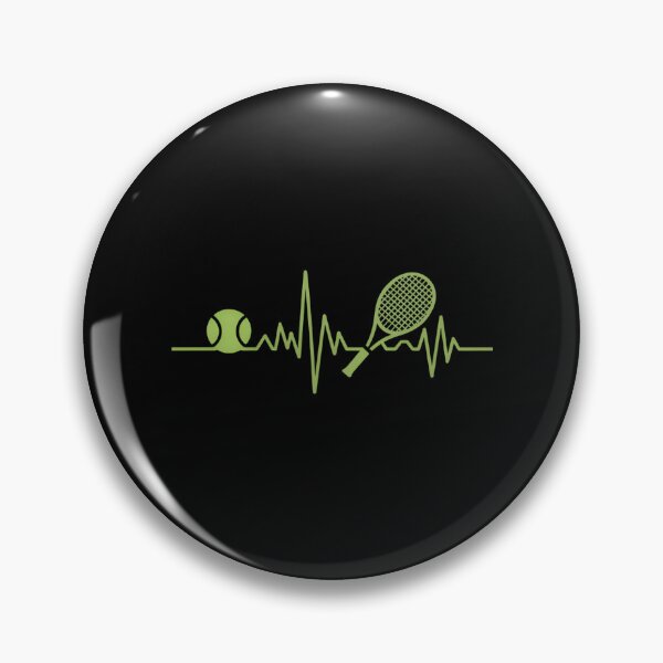 Item preview, Tennis Heartbeat EKG Pulse Racket Sport Tennis Lover designed and sold by VENOM0RIOT.