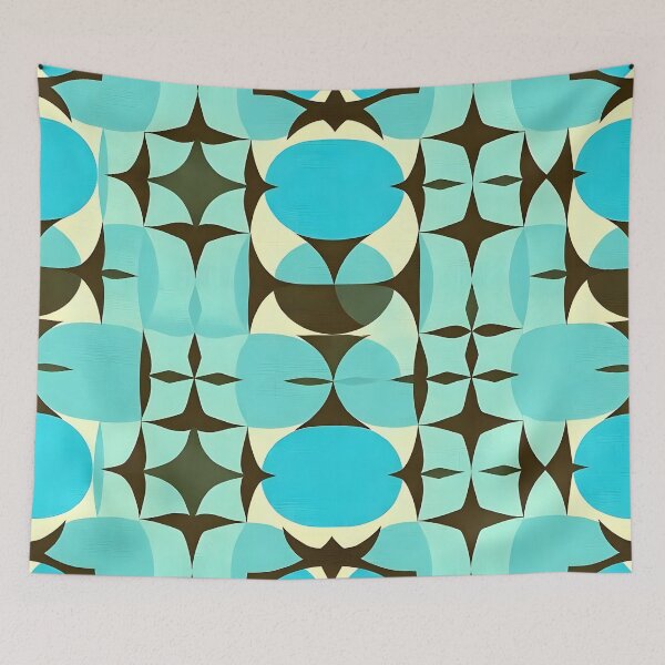 Item preview, Retro Mid Century Modern Pattern  designed and sold by GraphicsClub.