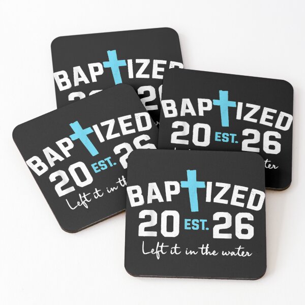 Item preview, Baptized 2026 Christian Cross Faith Religious Celebration Design designed and sold by HarinDonreka.