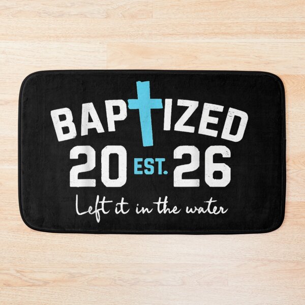 Item preview, Baptized 2026 Christian Cross Faith Religious Celebration Design designed and sold by HarinDonreka.