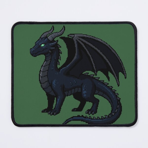 Item preview, Night Watchman: Pixel Art Dragon designed and sold by Aerianwind.