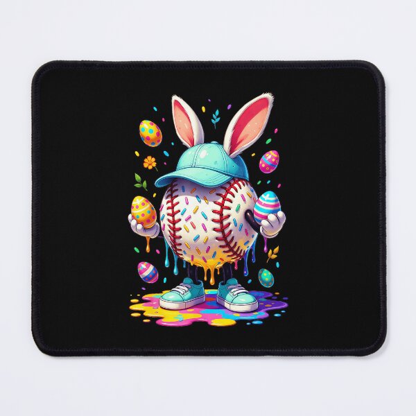 Item preview, Easter Baseball Bunny Drip Colorful Cute Style designed and sold by miaa-artistshop.