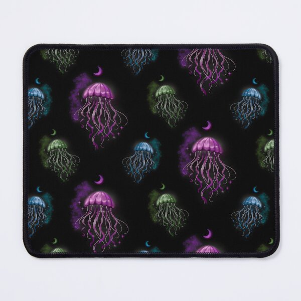 Item preview, Witchy Vibes Neon Jellyfish designed and sold by ellealsopaints.