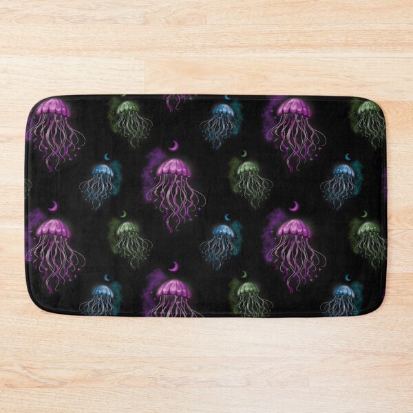 Item preview, Witchy Vibes Neon Jellyfish designed and sold by ellealsopaints.