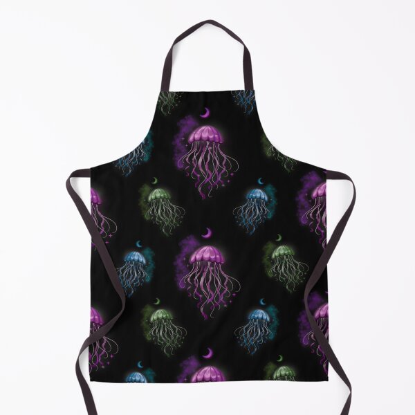 Item preview, Witchy Vibes Neon Jellyfish designed and sold by ellealsopaints.