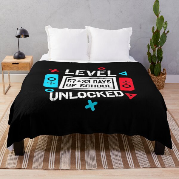 Item preview, Level 100 Days Of School Unlocked Gamer Funny  designed and sold by gladysenglish.