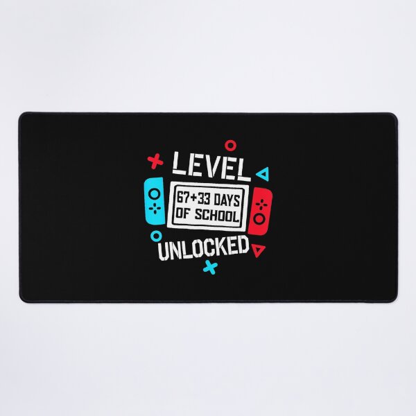 Item preview, Level 100 Days Of School Unlocked Gamer Funny designed and sold by gladysenglish.