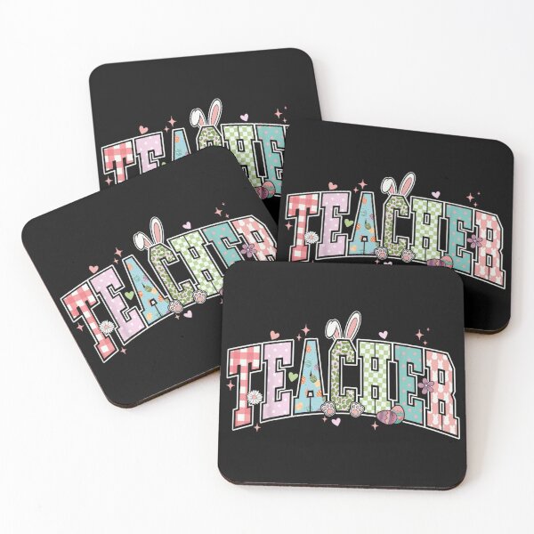 Item preview, Teacher Easter Bunny Cute Pattern Letters Spring School Design designed and sold by LittleNhutton.
