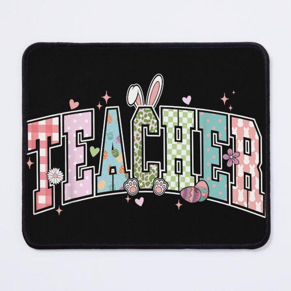 Item preview, Teacher Easter Bunny Cute Pattern Letters Spring School Design designed and sold by LittleNhutton.