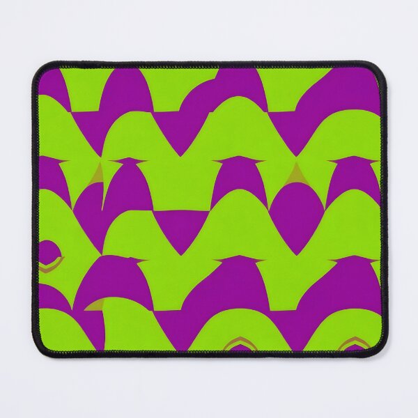 Item preview, Purple and Green Geometric Retro Pattern designed and sold by GraphicsClub.