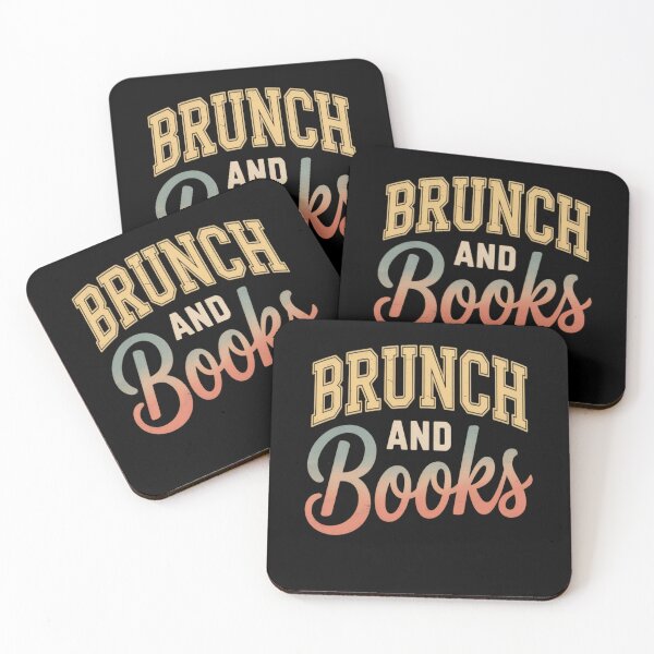 Item preview, Brunch and Books - Cute Book Club - cozy reader - literary lover - bookworm designed and sold by JansenGS.