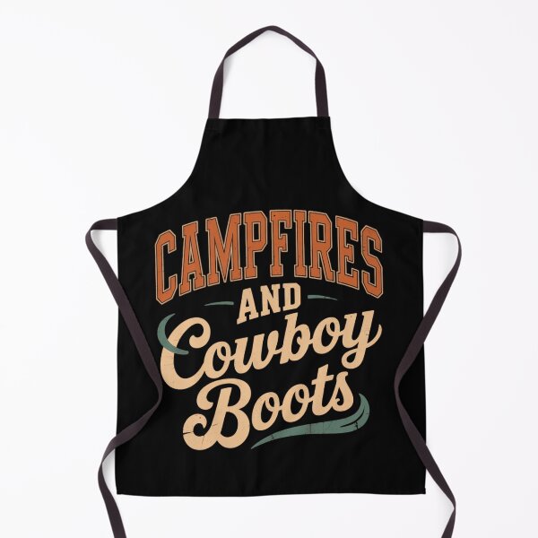 Item preview, Campfires and Cowboy Boots - Western - southern lifestyle - fall rodeo - bonfire designed and sold by JansenGS.