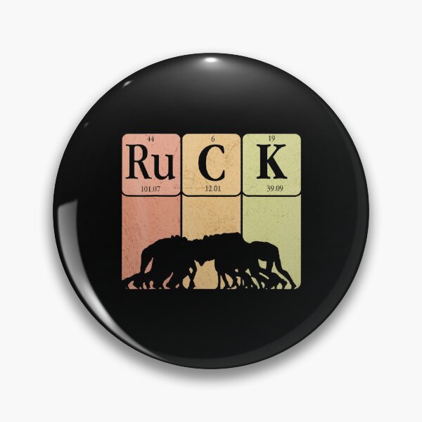 Item preview, Rugby Periodic Table Nerd Funny Science Sports designed and sold by GabrieSketcham.