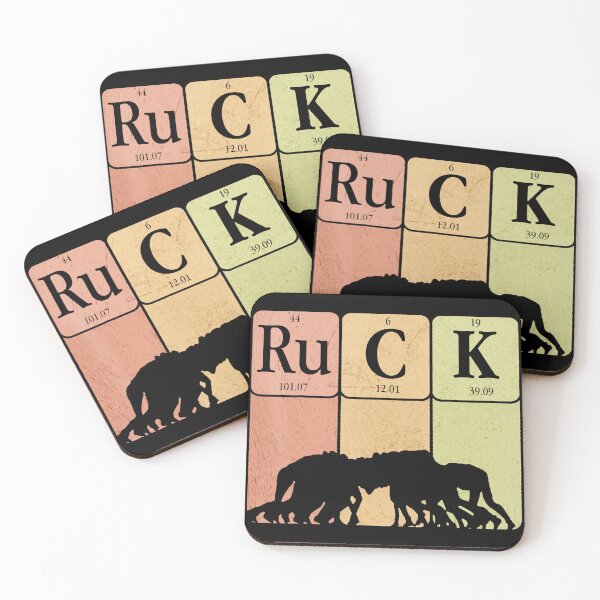 Item preview, Rugby Periodic Table Nerd Funny Science Sports designed and sold by GabrieSketcham.
