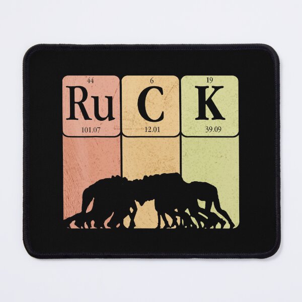 Item preview, Rugby Periodic Table Nerd Funny Science Sports designed and sold by GabrieSketcham.