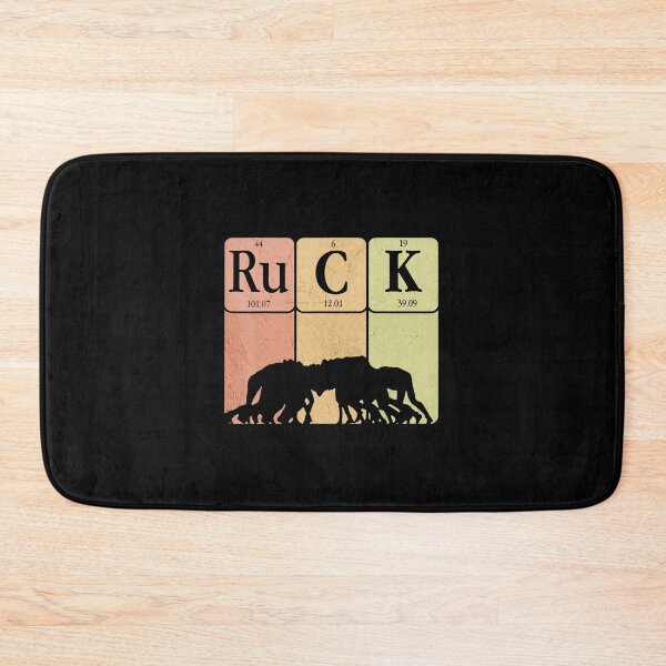 Item preview, Rugby Periodic Table Nerd Funny Science Sports designed and sold by GabrieSketcham.