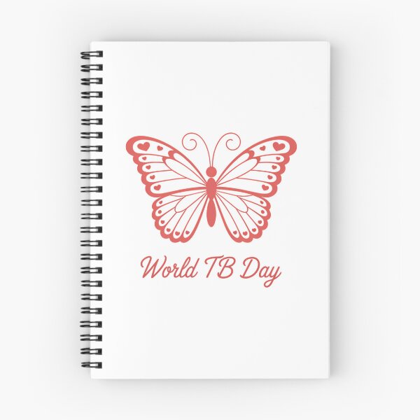 Item preview, Tuberculosis awareness red butterfly World Tuberculosis Day designed and sold by VENOM0RIOT.