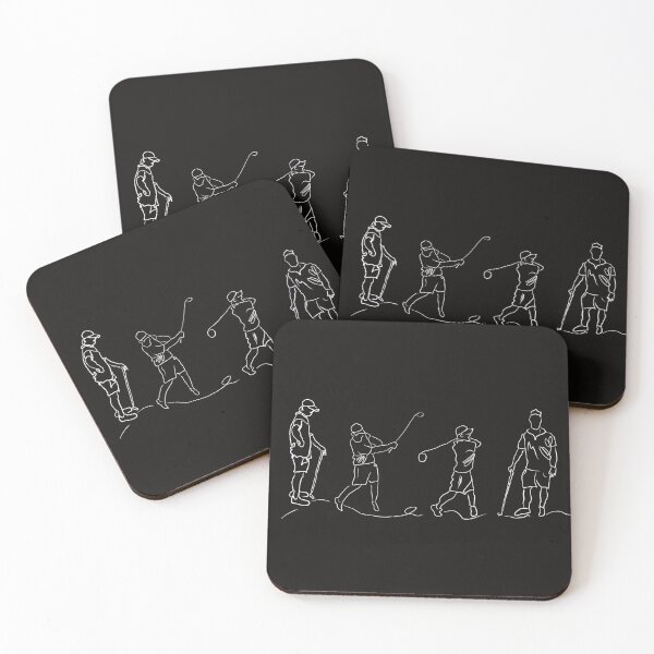 Item preview, Golf line drawing suitable for dark items designed and sold by Gayle  Newcombe.