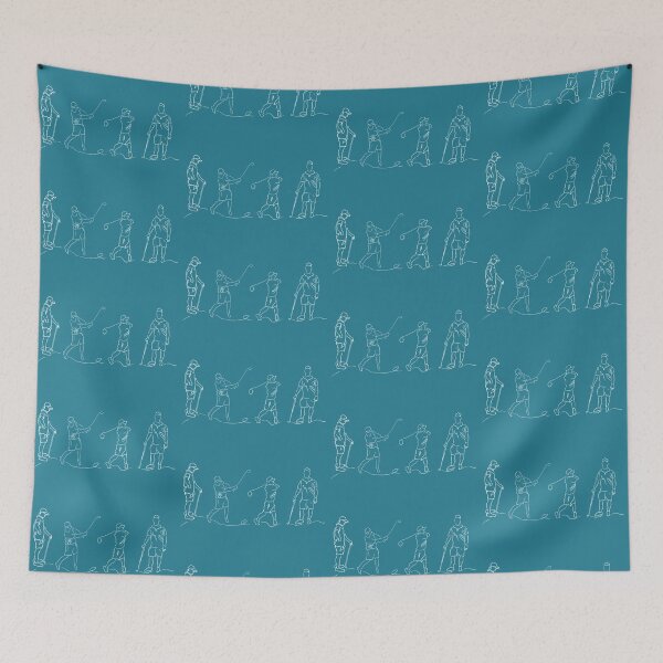 Item preview, Golf line drawing suitable for dark items designed and sold by Gayle  Newcombe.