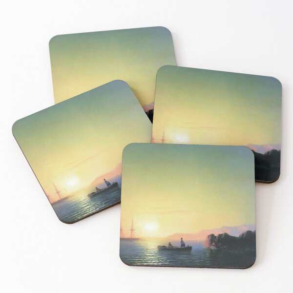 Item preview, Sunset at the Crimean coast designed and sold by SharonTheFirst.