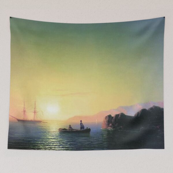 Item preview, Sunset at the Crimean coast designed and sold by SharonTheFirst.