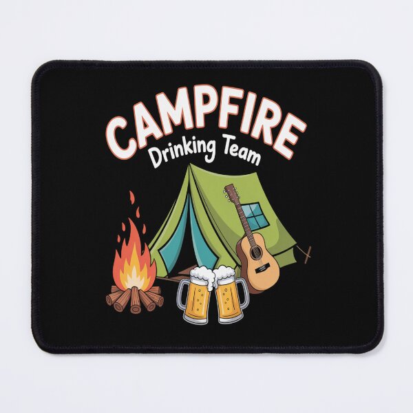 Item preview, Campfire Drinking Team Camping Camper Drinker Beer Birthday  designed and sold by orlodrake.
