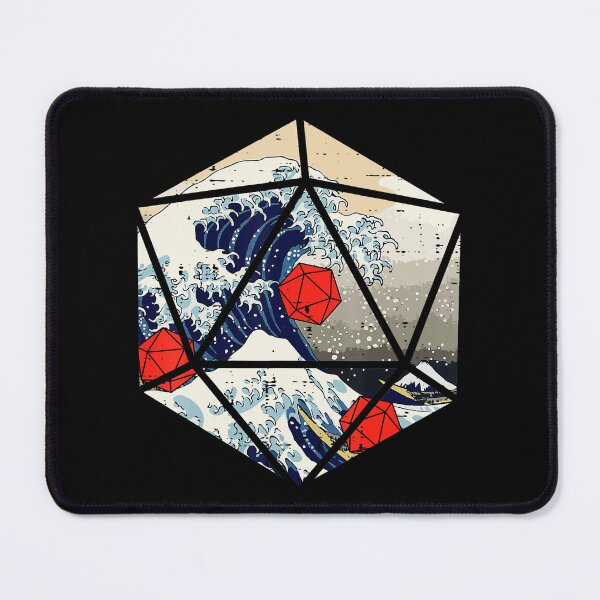 Item preview, Great Wave Dice RPG Japanese Style  designed and sold by titanlevi.