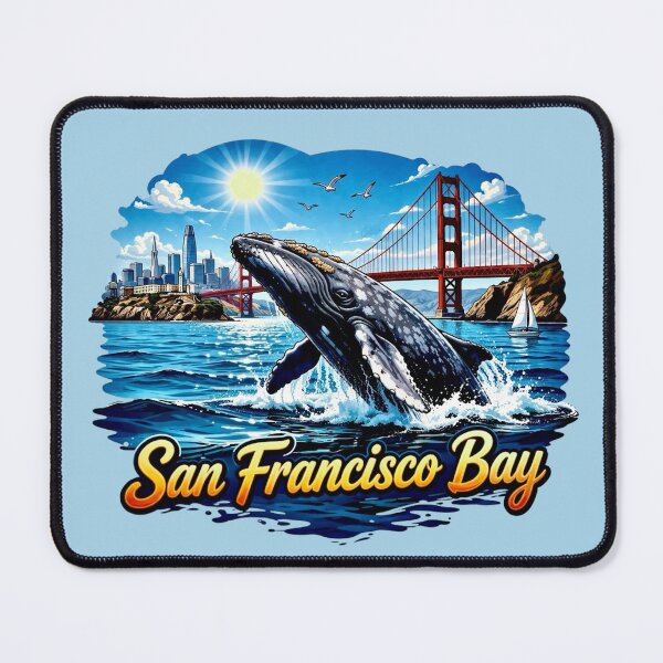 Item preview, San Francisco Bay - Gray Whale designed and sold by Myra365Art.