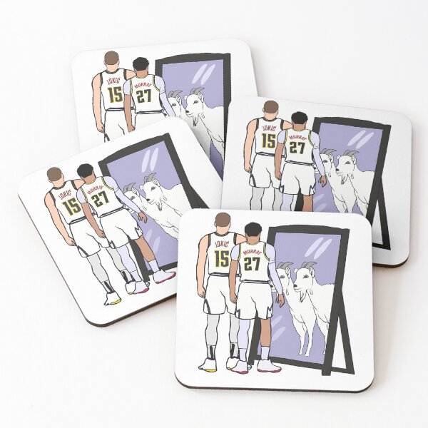Item preview, Nikola Jokic and Jamal Murray Mirror GOATs  designed and sold by Blink-Angel.