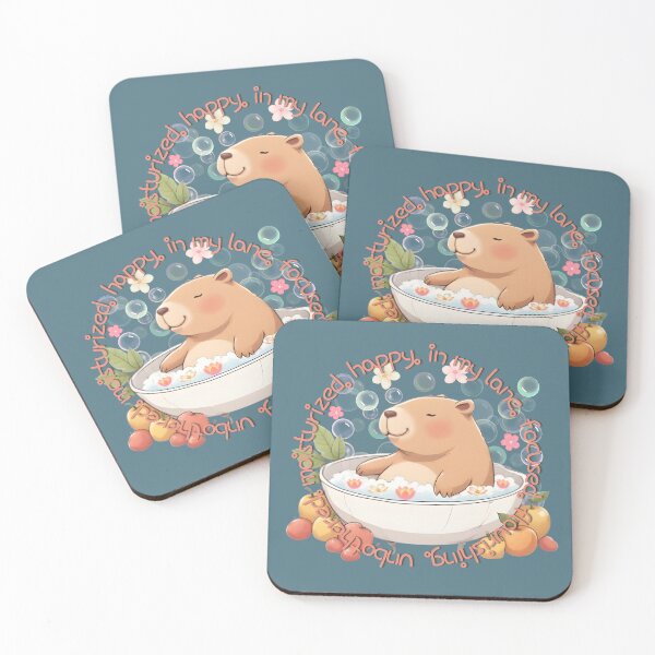 Item preview, Capybara Resilience - Unbothered Moisturized Happy designed and sold by Feinsicht.
