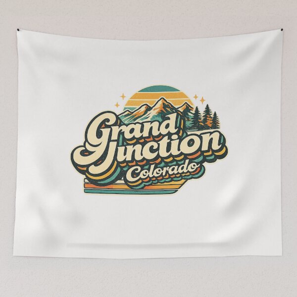 Item preview, Grand Junction Colorado Rocky Mountains Western Slope Scenic Landscape Sunset designed and sold by Places On Earth.
