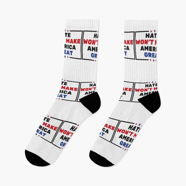 Item preview, Hate Will Not Make America Great – Anti Hate Quote | Unity & Equality Political Statement Design designed and sold by Teetreasure2.