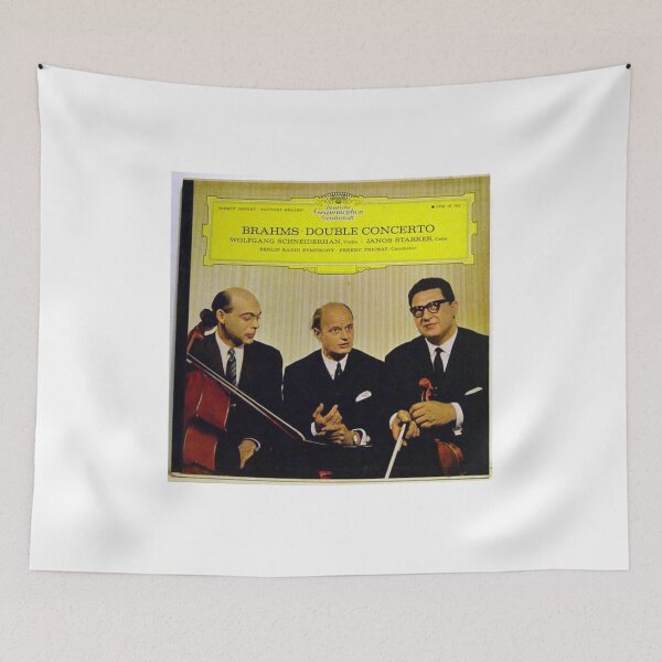 Item preview, SCHNEIDERHAN, Fricsay, JANOS STARKER, BRAHMS, Double Concerto, violin, cello, classical  designed and sold by Vintaged.