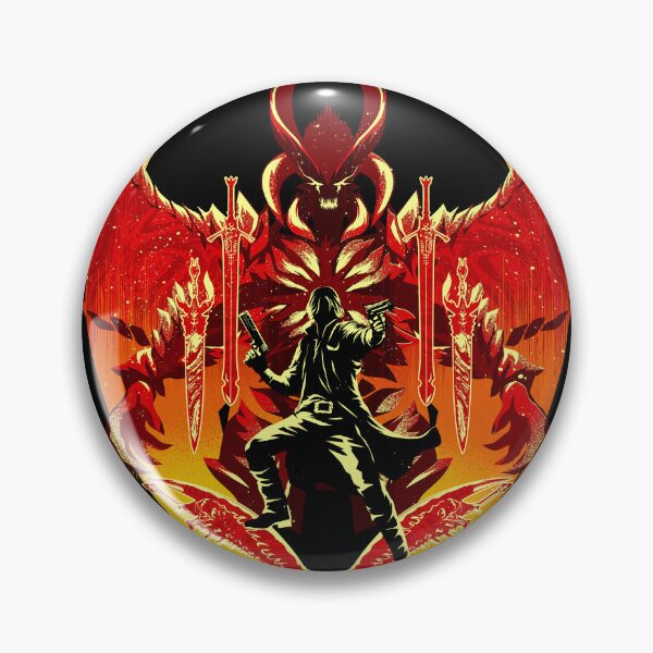 Item preview, Dante Awakened Power Dark Silhouette Aesthetic Design designed and sold by Hypertwenty Designs.