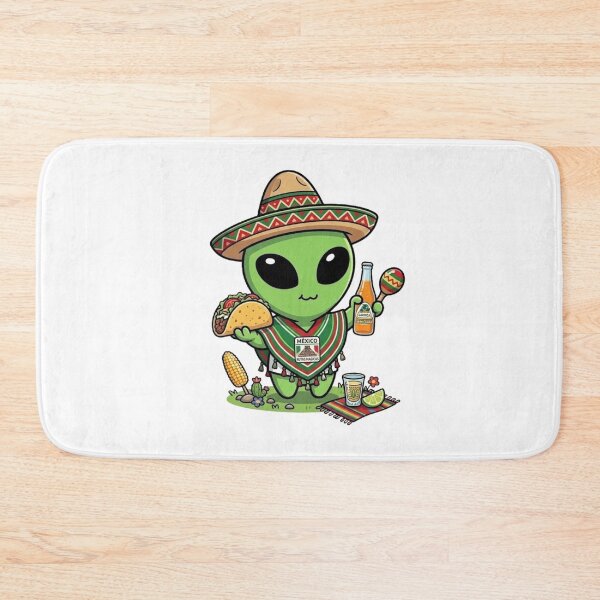 Item preview, Cute Mexican Alien | Kawaii Mexican Style designed and sold by fedetrev.