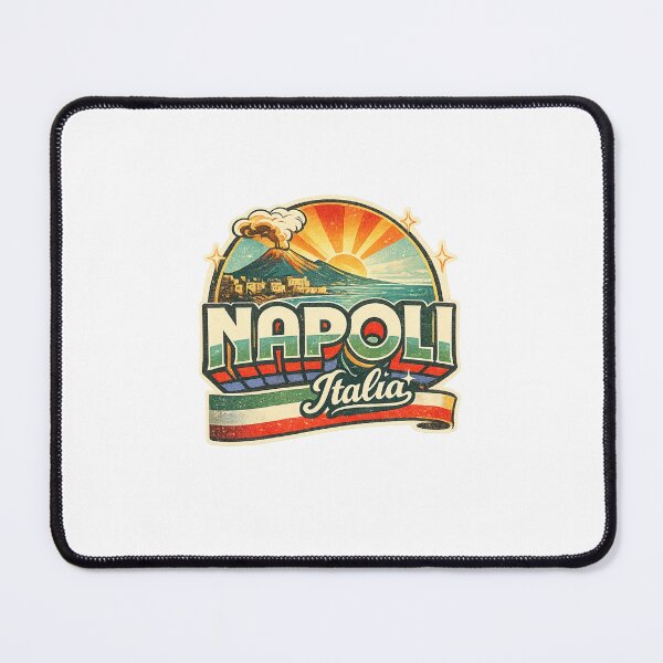 Item preview, Napoli Campania Mount Vesuvius Volcano Gulf of Naples Coastal Italy designed and sold by Places On Earth.