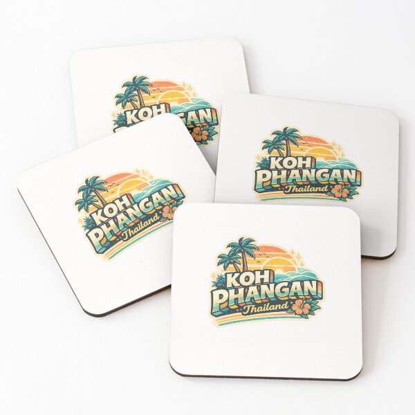 Item preview, Koh Phangan Surat Thani Gulf of Thailand Tropical Island Beach Sunset designed and sold by Places On Earth.