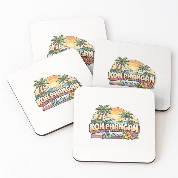 Item preview, Koh Phangan Surat Thani Thailand Gulf Coast Tropical Beach Sunrise Scene designed and sold by Places On Earth.