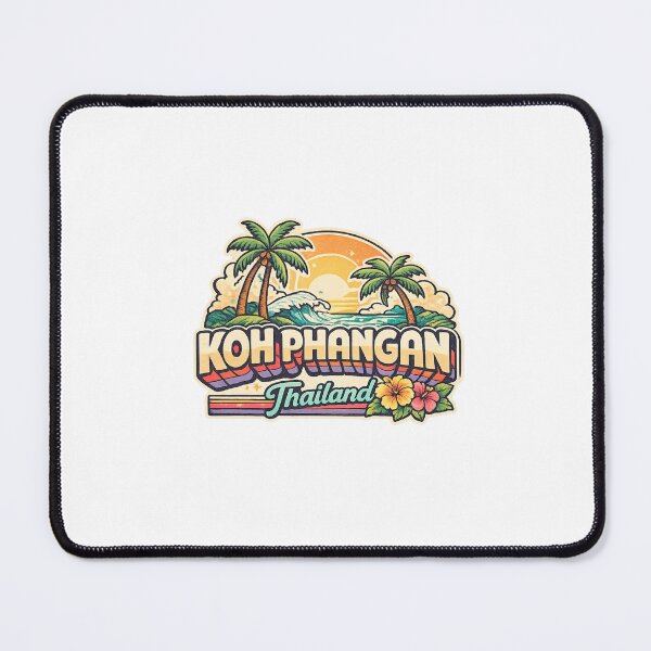 Item preview, Koh Phangan Surat Thani Thailand Gulf Coast Tropical Beach Sunrise Scene designed and sold by Places On Earth.