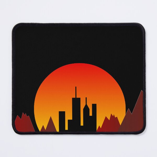 Item preview,  SKYLINE, SUNSET, GEOMETRIC LANDSCAPE designed and sold by NNAANN.