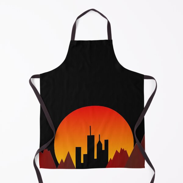 Item preview, SKYLINE, SUNSET, GEOMETRIC LANDSCAPE designed and sold by NNAANN.